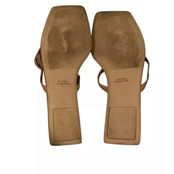 Jeffrey Campbell Tan and Gold Sandals - Picture 10 of 10